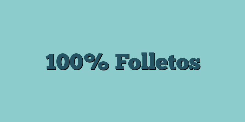 100% Folletos