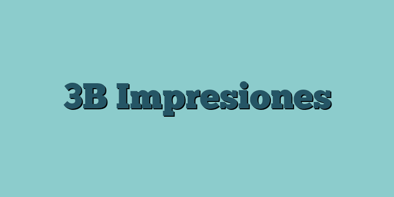 3B Impresiones