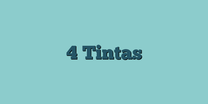 4 Tintas