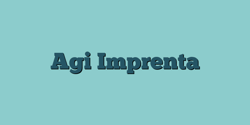 Agi Imprenta