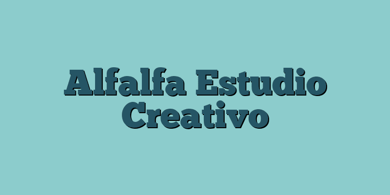 Alfalfa Estudio Creativo
