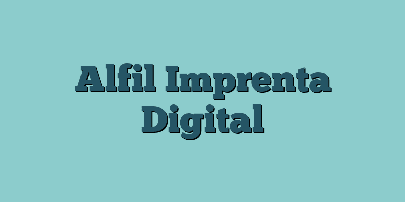 Alfil Imprenta Digital