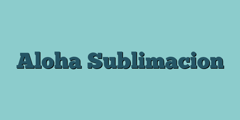 Aloha Sublimacion