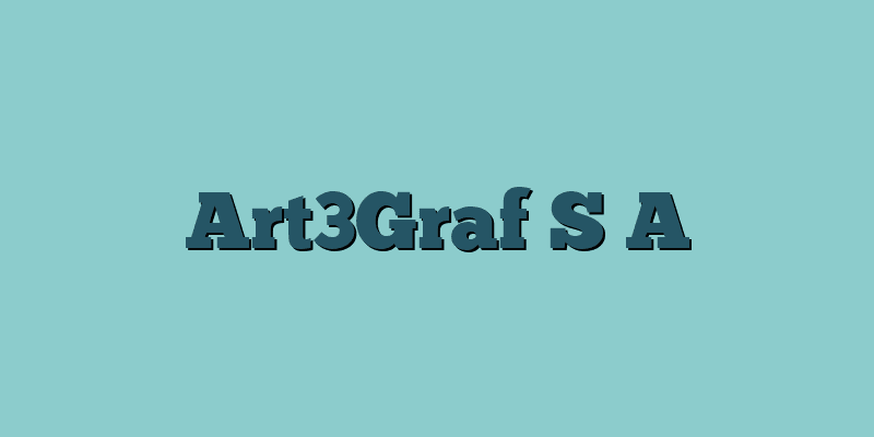 Art3Graf S A