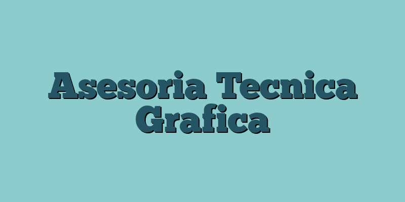 Asesoria Tecnica Grafica