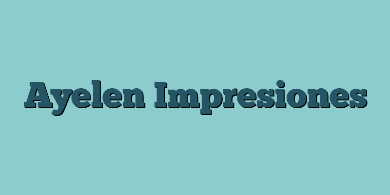 Ayelen Impresiones