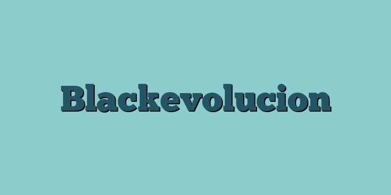 Blackevolucion