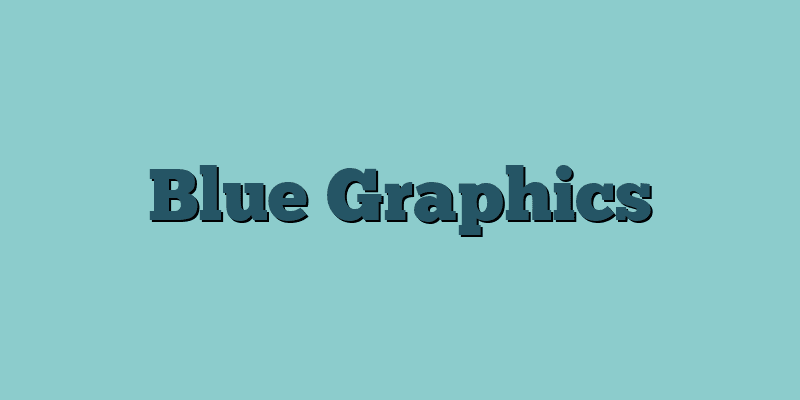 Blue Graphics