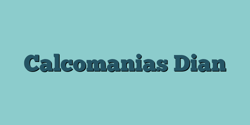 Calcomanias Dian