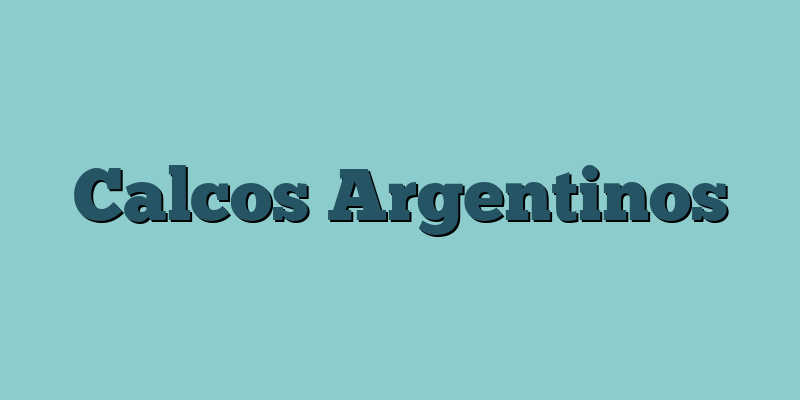 Calcos Argentinos