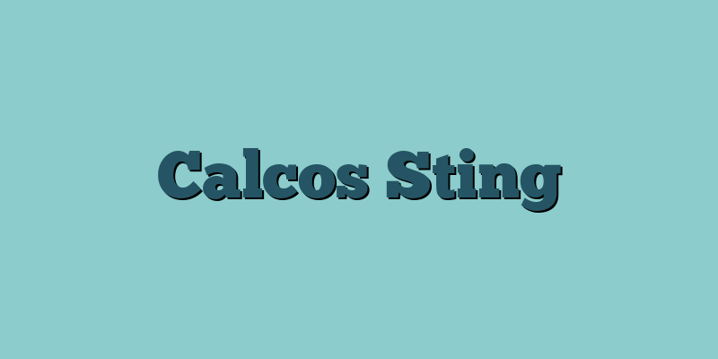 Calcos Sting