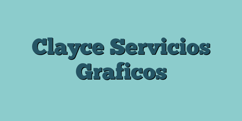 Clayce Servicios Graficos