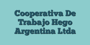 Cooperativa De Trabajo Hego Argentina Ltda
