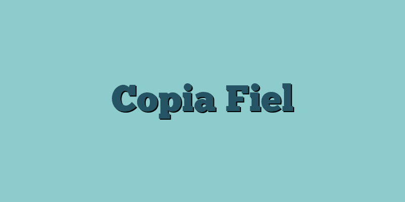 Copia Fiel