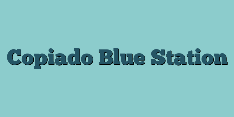 Copiado Blue Station