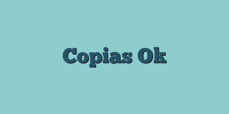 Copias Ok