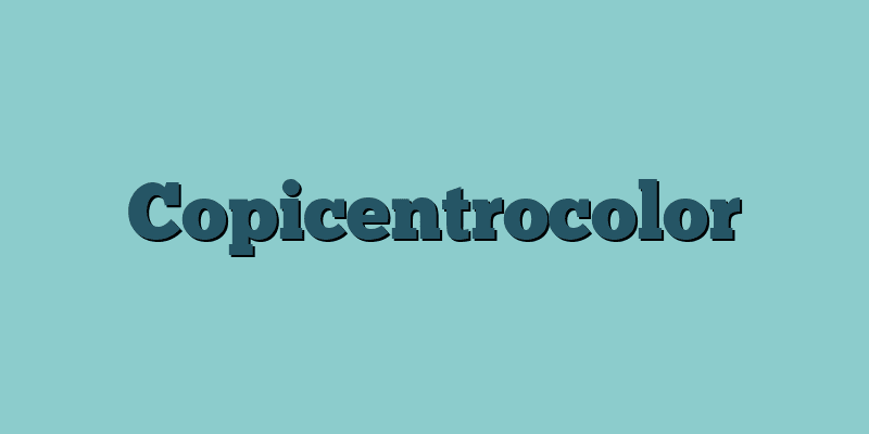 Copicentrocolor