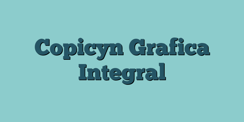 Copicyn Grafica Integral