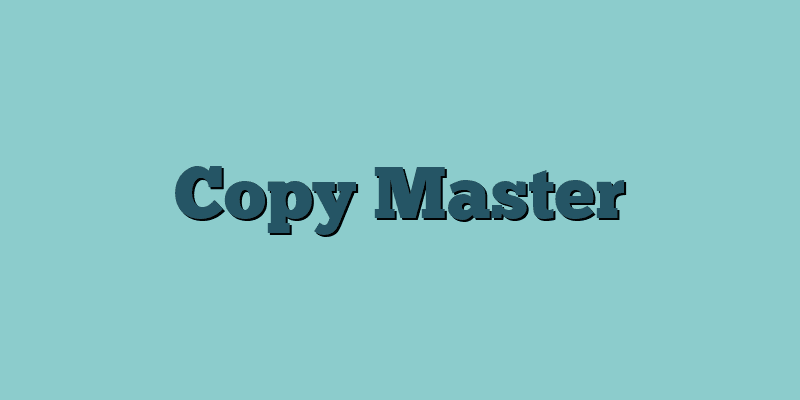 Copy Master
