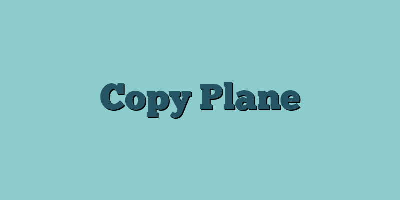 Copy Plane