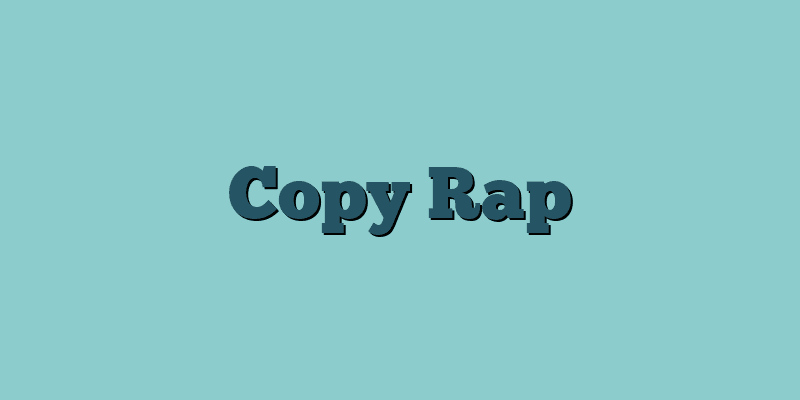 Copy Rap