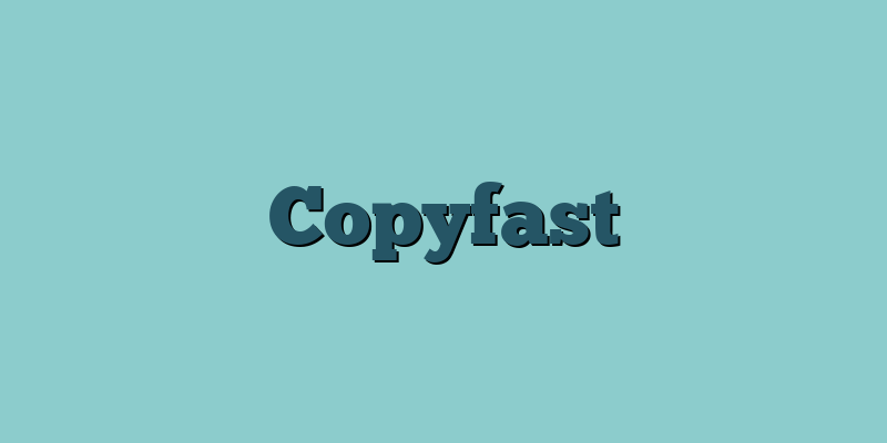 Copyfast