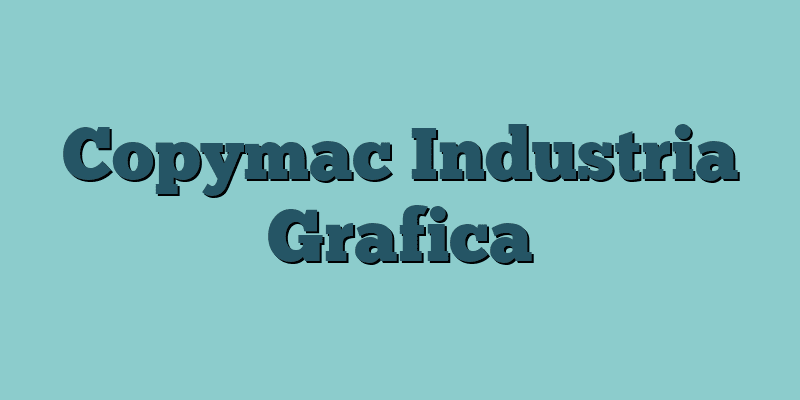 Copymac Industria Grafica