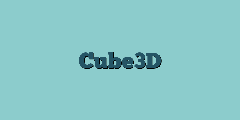 Cube3D