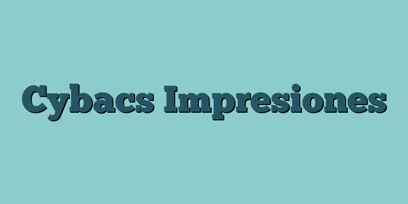 Cybacs Impresiones