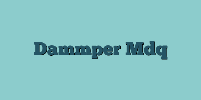 Dammper Mdq