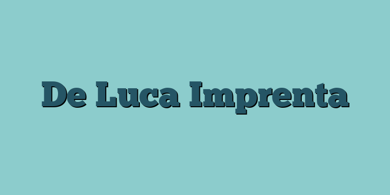 De Luca Imprenta