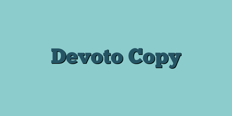 Devoto Copy