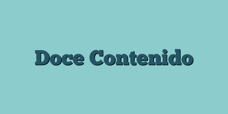 Doce Contenido