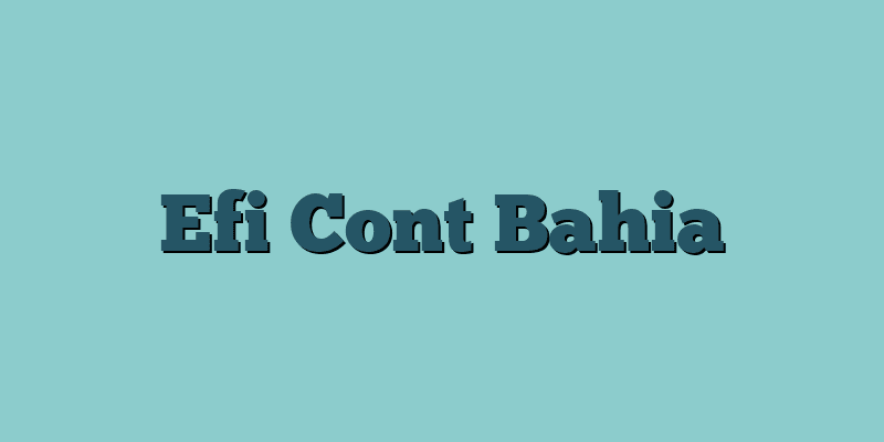 Efi Cont Bahia