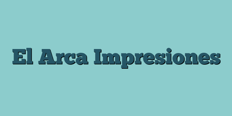 El Arca Impresiones