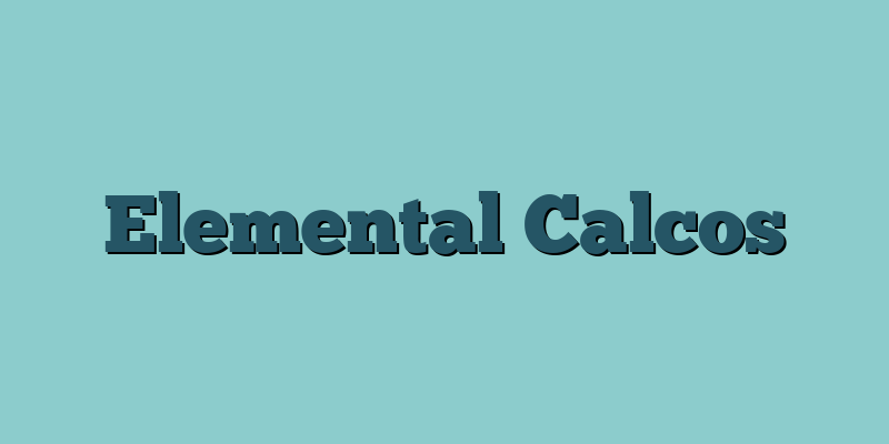 Elemental Calcos