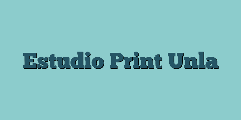 Estudio Print Unla