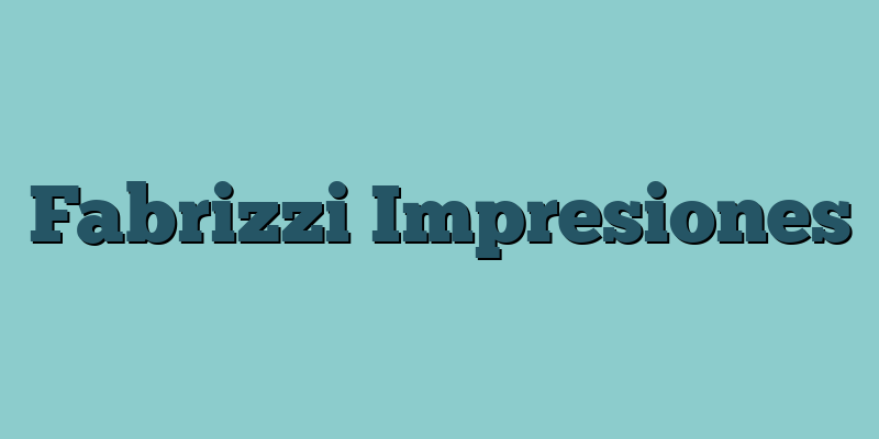 Fabrizzi Impresiones