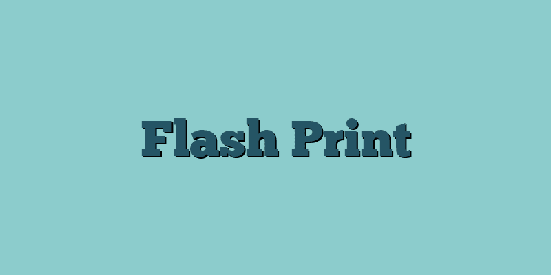 Flash Print