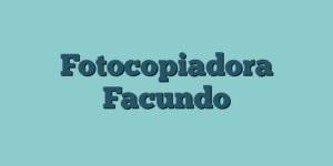Fotocopiadora Facundo