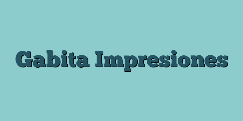 Gabita Impresiones
