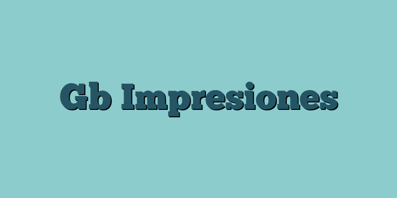 Gb Impresiones