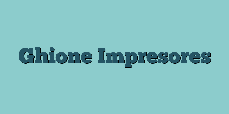 Ghione Impresores