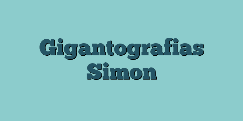 Gigantografias Simon