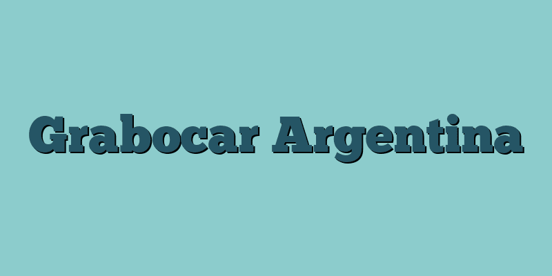 Grabocar Argentina