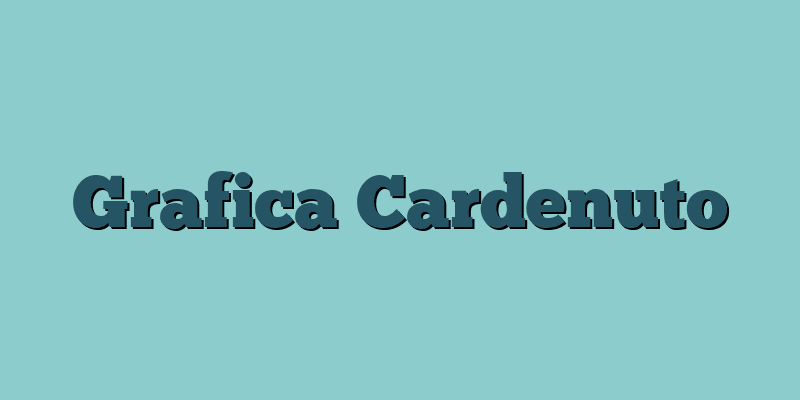 Grafica Cardenuto