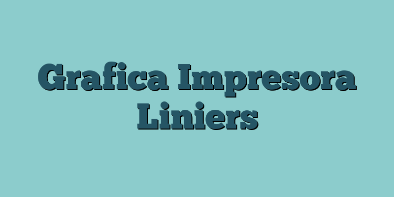 Grafica Impresora Liniers
