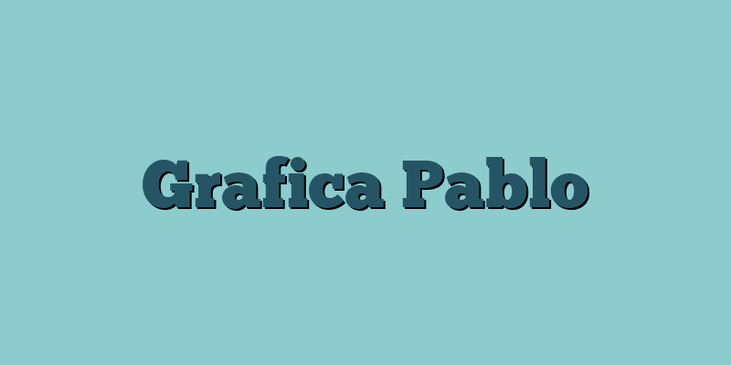 Grafica Pablo