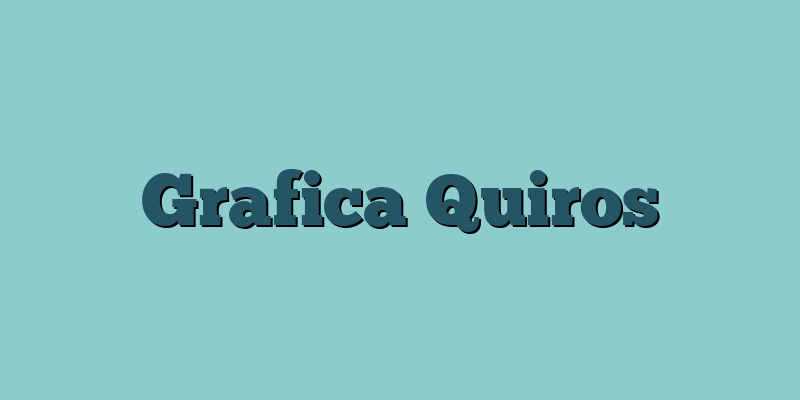 Grafica Quiros