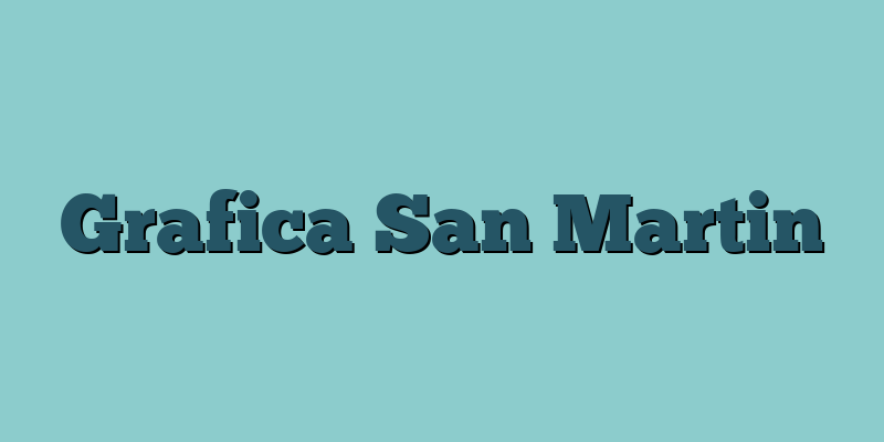 Grafica San Martin